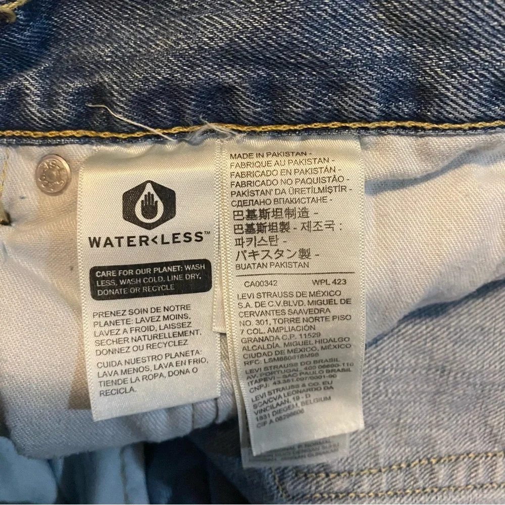 Levi's 505 Regular Fit Blue Jeans Men's W38 L30 Straight Leg‎ Cotton Denim
